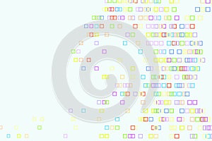 Abstract geometric square, rectangle pattern. Shape, messy, abstract, decoration & digital.