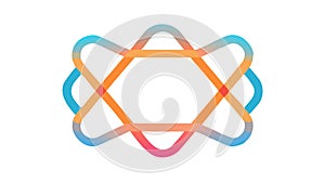 Abstract Geometric Star, Modern Ornate Pattern, vector design Generative AI