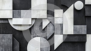 Abstract Geometric Stone Texture Design