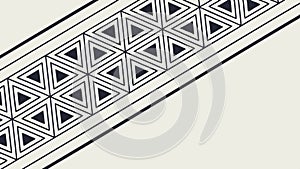 Abstract geometric textured line pattern design vector design Generative AI