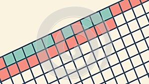 Abstract Geometric Tile Pattern Background, vector design Generative AI