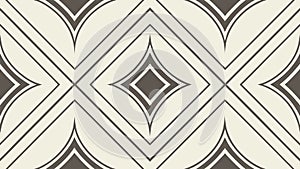 Abstract Geometric Tile Pattern Design Art, vector design Generative AI