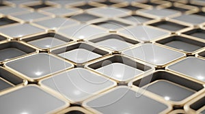 Abstract Geometric Tile Pattern