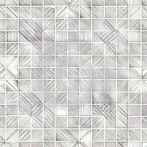Abstract geometric tile pattern with subtle shading and grid design photo