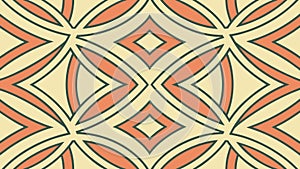 Abstract Geometric Tile Pattern in Warm Hues Vector, vector design Generative AI
