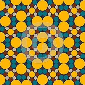 Abstract geometric tiles. Seamless Decorative graphic pattern photo