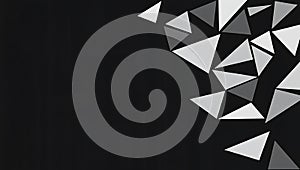 Abstract Geometric Triangle Background