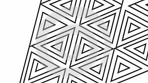 Abstract Geometric Triangle Pattern Background, Modern Design, vector design Generative AI