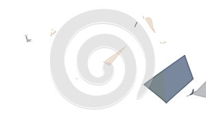 Abstract Geometric Triangle Pattern, Dynamic Modern Texture, vector design Generative AI