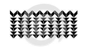 Abstract Geometric Triangle Pattern Modern Background, vector design Generative AI