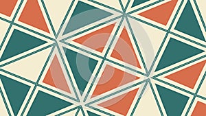 Abstract Geometric Triangle Pattern, Modern Background, vector design Generative AI