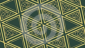 Abstract geometric triangle pattern, modern and dynamic design. vector design Generative AI