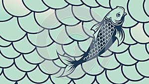 Abstract Geometric Triangle Pattern, Modern Interlocking Design, vector design Generative AI