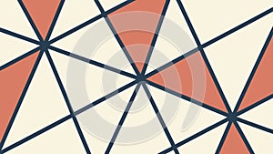Abstract Geometric Triangle Pattern, Modern Intersecting Shapes, vector design Generative AI