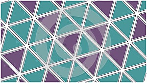 Abstract geometric triangle pattern, seamless modern design element, vector design Generative AI