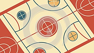 Abstract Geometric Triangle Pattern, vector design Generative AI