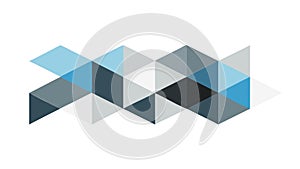 Abstract Geometric Triangle Shapes, Dynamic Polygonal Background, vector design Generative AI