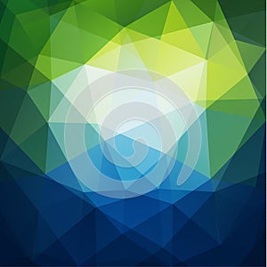 Abstract geometric triangles background