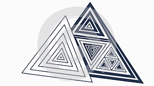 Abstract Geometric Triangles Vector Design, vector design Generative AI