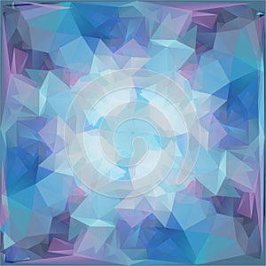 Abstract Geometric Triangular Background