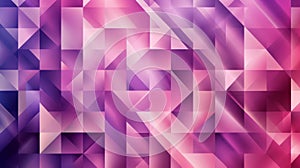 Abstract geometric triangular background in purple hues