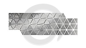 Abstract Geometric Triangular Pattern Background, vector design Generative AI