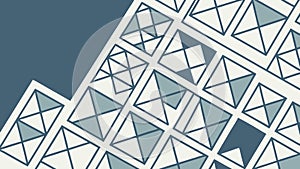 Abstract Geometric Triangular Pattern Complex Lines, vector design Generative AI