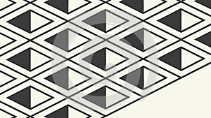 Abstract geometric triangular pattern, creating a modern and dynamic design, vector design Generative AI