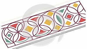 Abstract Geometric Triangular Pattern, Dynamic Design, vector design Generative AI