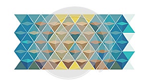 Abstract Geometric Triangular Pattern for Modern Tech Backgrounds, vector design Generative AI