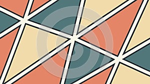 Abstract geometric triangular pattern, symbolizing modern design and structure, vector design Generative AI