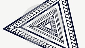 Abstract Geometric Triangular Pattern Vector, Modern Texture, vector design Generative AI