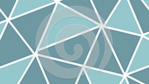 Abstract Geometric Triangulation Pattern Blue, vector design Generative AI