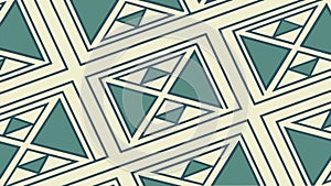 Abstract Geometric Tribal Triangular Pattern, vector design Generative AI