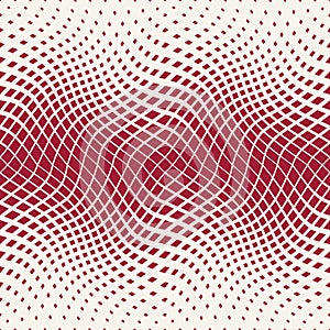 Abstract geometric trippy red background pattern graphic