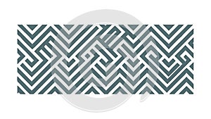 Abstract Geometric Wavy Lines Pattern for Modern Designs, vector design Generative AI