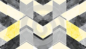 Abstract geometric zig zag pattern, modern background, design, Stock Photo, Generative AI