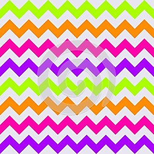 Abstract geometric zigzag texture. Vector illustration. Seamless pattern.