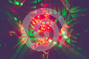 Abstract geometrical figures. Forms of different colors