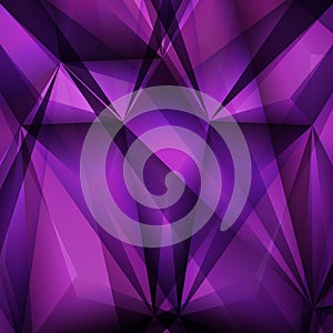 Abstract geometrical Violet background. Vector Illustration