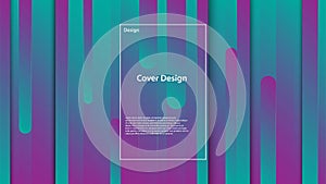 abstract geometry lines purple and green background. vector illustration. EPS 10