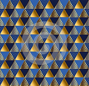 Abstract geometry seamless pattern