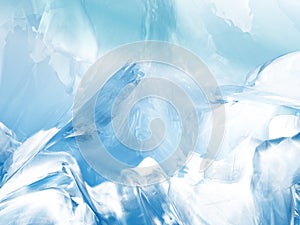 Abstract glacier background