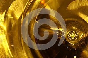 Abstract Glass Texture Pattern macro shot