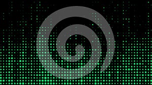 Abstract glitch background. Vector particle pattern. Corrupted code