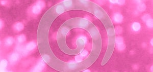 abstract glitter bokeh circles pink colorful beautiful soft blurred pink background for background