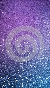 Abstracto espumoso púrpura azul las luces fuera de foco, a formato publicitario destinado principalmente a su uso en sitios web 