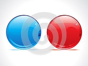 Abstract glossy balls