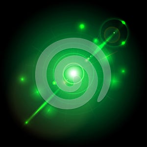 Abstract glowing background