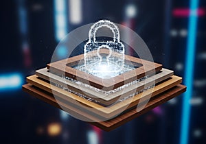 Digital Security Lock on Layered Platform